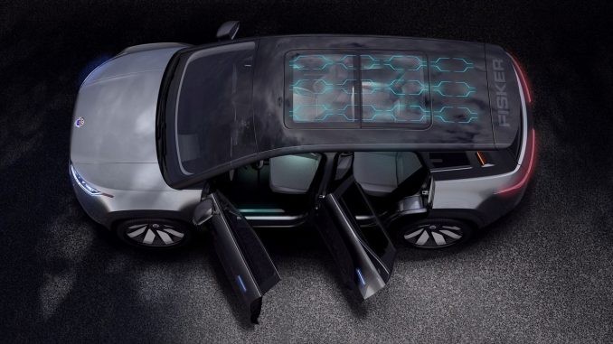 Fisker debuts $37,500 electric SUV with a solar roof