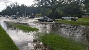 Afternoon thunderstorms roll through Baton Rouge area, leave behind flooded roadways; see photos