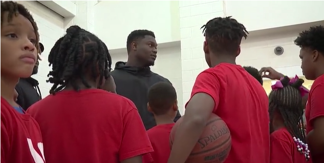 Dryades YMCA basketball camp embraced by Zion Williamson’s family