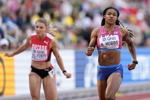 Former LSU All-American Aleia Hobbs finishes sixth in 100-meter final at world championships
