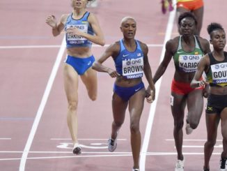 Former LSU standout Natoya Goule advances at worlds in 800; Mondo Duplantis competes Friday