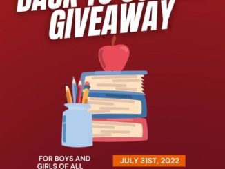 Local beauty bar hosts school supply giveaway