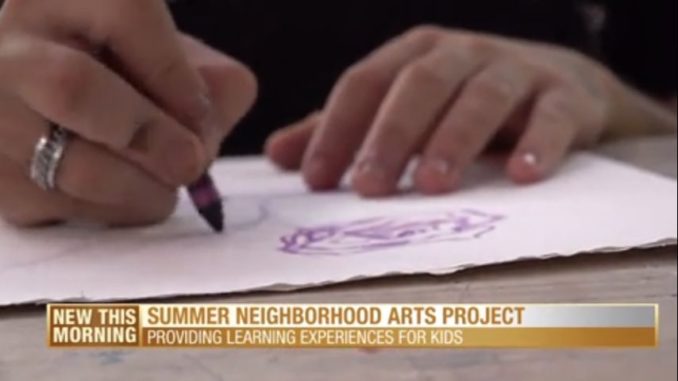 Local neighborhood arts project reviving what many schools continue to lose