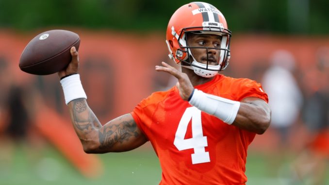 QB Deshaun Watson reports to Browns camp not knowing future