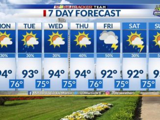 Sunday Forecast: Early Evening storms cooling us down