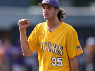 This key member of LSU baseball's pitching staff announces he's coming back to campus