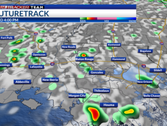 Tuesday Night: Hit-or-miss storms Wednesday and Thursday; Slightly higher rain chances Friday