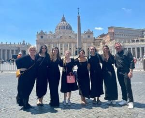 Singing in St. Peter's Basilica highlight of Italian trip experienced by 6 St. Amant choir members