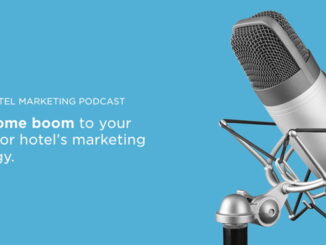 TravelBoom Hotel Marketing Podcast banner