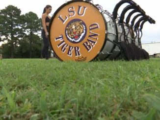 LSU Tiger Band gives sneak peek before sharing the field with Southern's Human Jukebox on Saturday