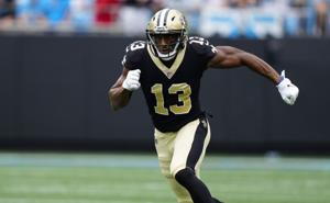 Saints WR Michael Thomas leaves Panthers game in 4th quarter with an injury