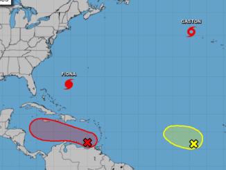 Tropical disturbance enters Caribbean, but it is too early to say if it will reach Gulf of Mexico