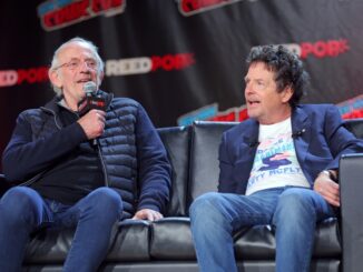 Christopher Lloyd and Michael J. Fox reunite for NYC Comic Con