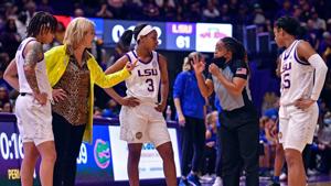 Versatile guard Alexis Morris takes over at the point, her natural position, for LSU this season