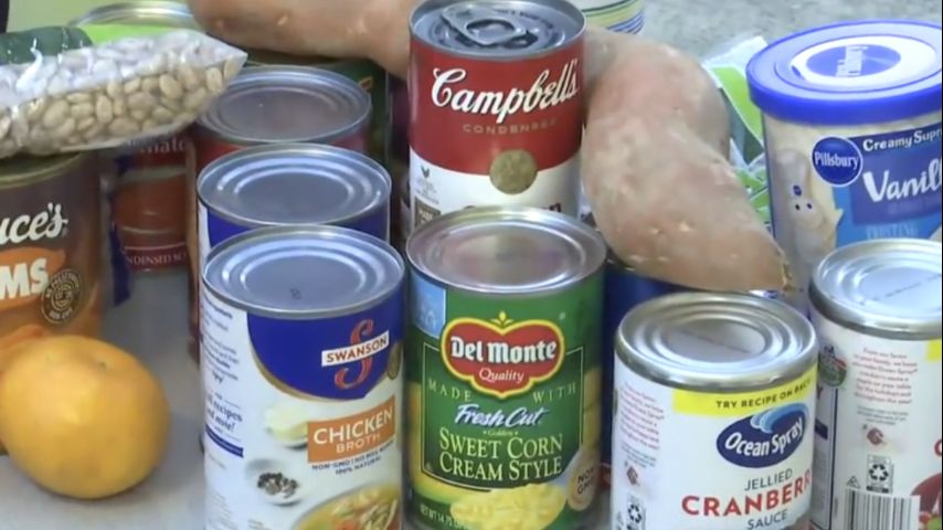 EBR Schools, city constables collect canned foods for families in need ...
