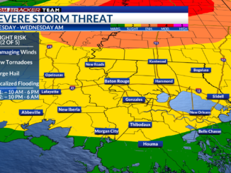 Monday Night Forecast: Severe weather risk Tuesday and Tuesday night; Brief cooldown ahead
