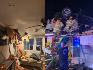 Woman freed from wreckage, airlifted to hospital after car crashed through roof of Zachary home