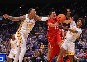 LSU basketball falls again; Texas Tech sends Tigers to eighth loss in a row
