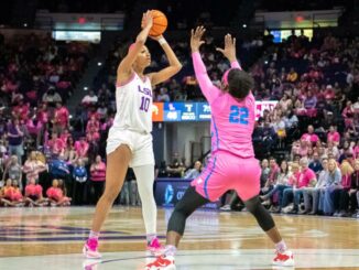 LSU women's basketball wins 82-63 at Vanderbilt, secures second place SEC regular season finish
