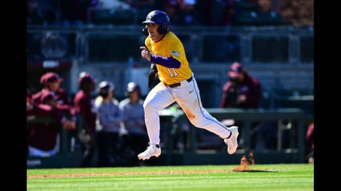 #1 LSU baseball can't complete the sweep, fall to #14 Texas A&M 8-6
