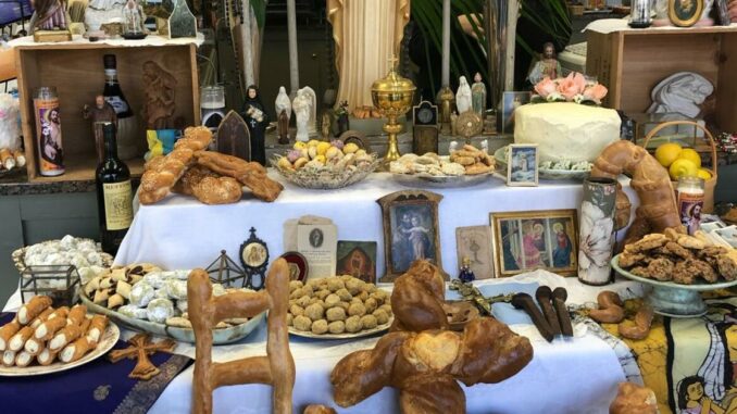 Celebrate the feast day of St. Joseph at churches or at home with your own altar