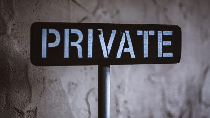 A Private sign - Unsplash