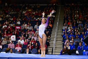 Despite strong showing once again, LSU gymnastics finishes third at SEC championships