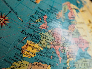 Globe focused on Europe - Photo by Tom Grimbert on Unsplash