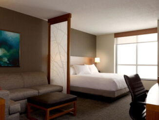 Guestroom at the Hyatt Place Vacaville