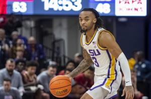 LSU guard Justice Hill becomes first Tiger to enter portal; Kendal Coleman joins, too