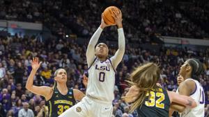 LSU trounces Michigan in second round of NCAA tournament to storm into Sweet 16