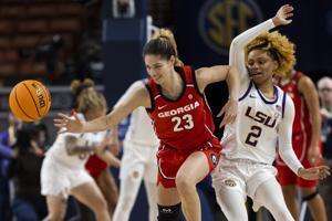 LSU women roll over Georgia to advance to semifinals of SEC tournament