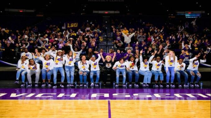 LSU women's basketball team entering March Madness as a No. 3 seed