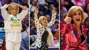 Late flights, family time, outfits, hoops: Kim Mulkey's full week before LSU's Final Four