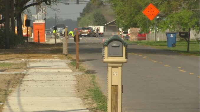 Mailboxes moved following sidewalk project, some say they're too close to street