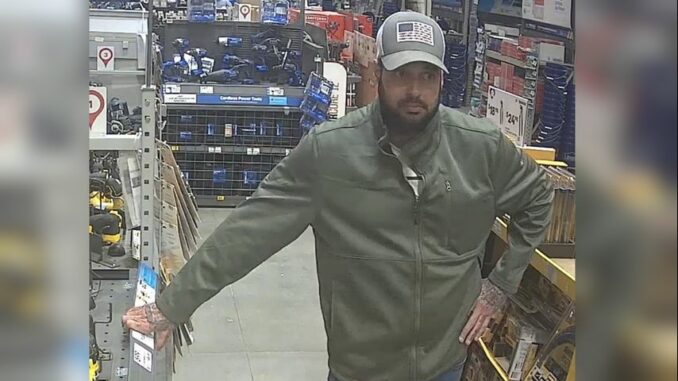Man allegedly stole over $1,000 in tools from multiple Lowe's locations