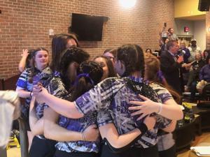 Mission accomplished: Top-seeded Griffins win first girls state bowling title