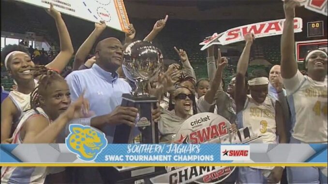 Southern women's hoops advances to first NCAA Tournament since 2019 with win over UAPB in SWAC Championship