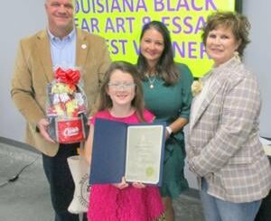 Students learn about black bears through exhibit, essay and art contests