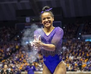The LSU gymnasts are one meet away from the NCAA championships after Friday's regional