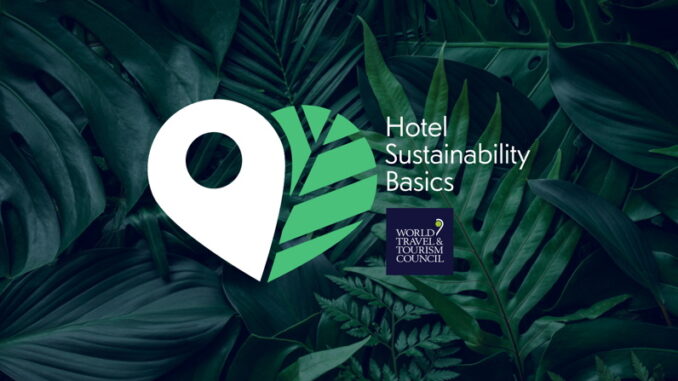 WTTC Hotel Sustainability Verification Scheme banner