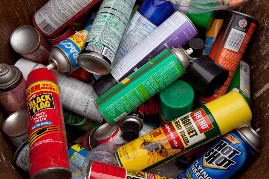 Where to drop off household hazardous waste in Baton Rouge in March