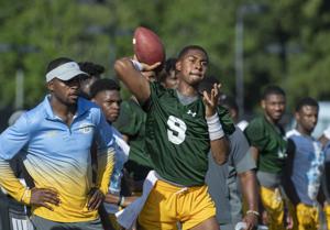 With Southern spring practice underway, the QB race is wide open. Here's the rundown.