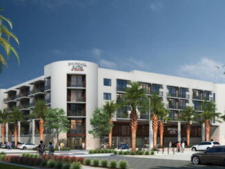 Rendering of the SpringHill Suites by Marriott Jacksonville Beach Oceanfront