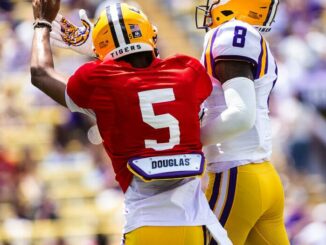 Big plays in the passing game highlight 2023 LSU football Spring Game