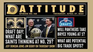 Dattitude Podcast: Jeff Duncan on Saints picking at No. 29 and NFL Draft talk on Ep. 148