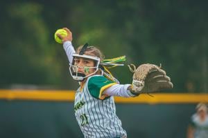 Eighth grader leads French Settlement to an LHSAA softball title. See how she did it.