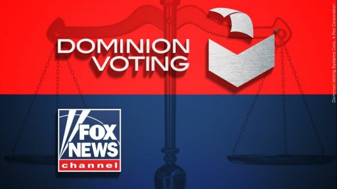 Fox, Dominion reach settlement over false election claims