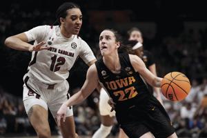 Iowa guard Caitlin Clark knows physical defense comes with her superstar status