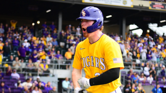 LSU Baseball takes SEC series against Kentucky with a 7-6 victory